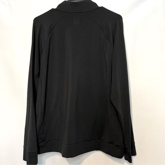 Banana Republic Men’s Quarter Zip Pullover, Black, Size L. 0157. - Picture 3 of 3